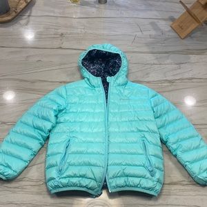 Girls Reversible Puffer Jacket